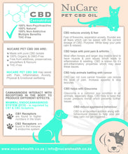 Load image into Gallery viewer, NuCare Pet CBD Oil 300mg - 30ml
