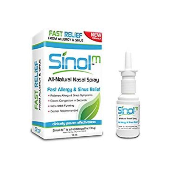 Sinol-M Nasal Spray - Sinus and Allergy Relief - Nucare Health Shop 
